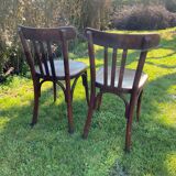 Paire de chaise bistrot fischel