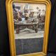 Miroir Louis Philippe Doré à La Feuille