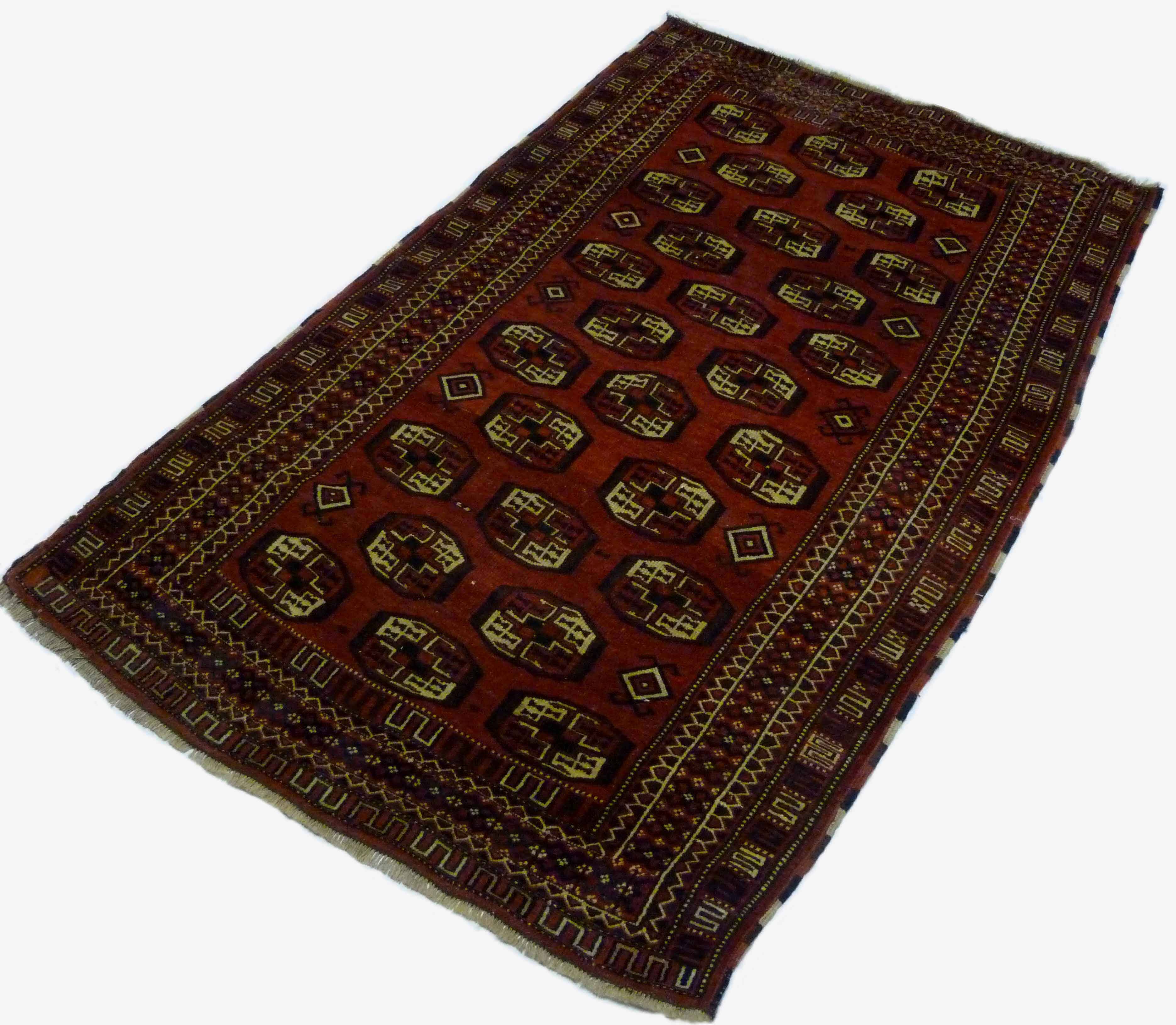 2 old persian rugs 175x108