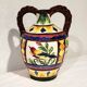 Céramique vase majolique italienne vintage Telly décoration italien