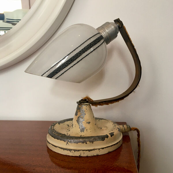 Lampe J Visseaux Lyon 1930s