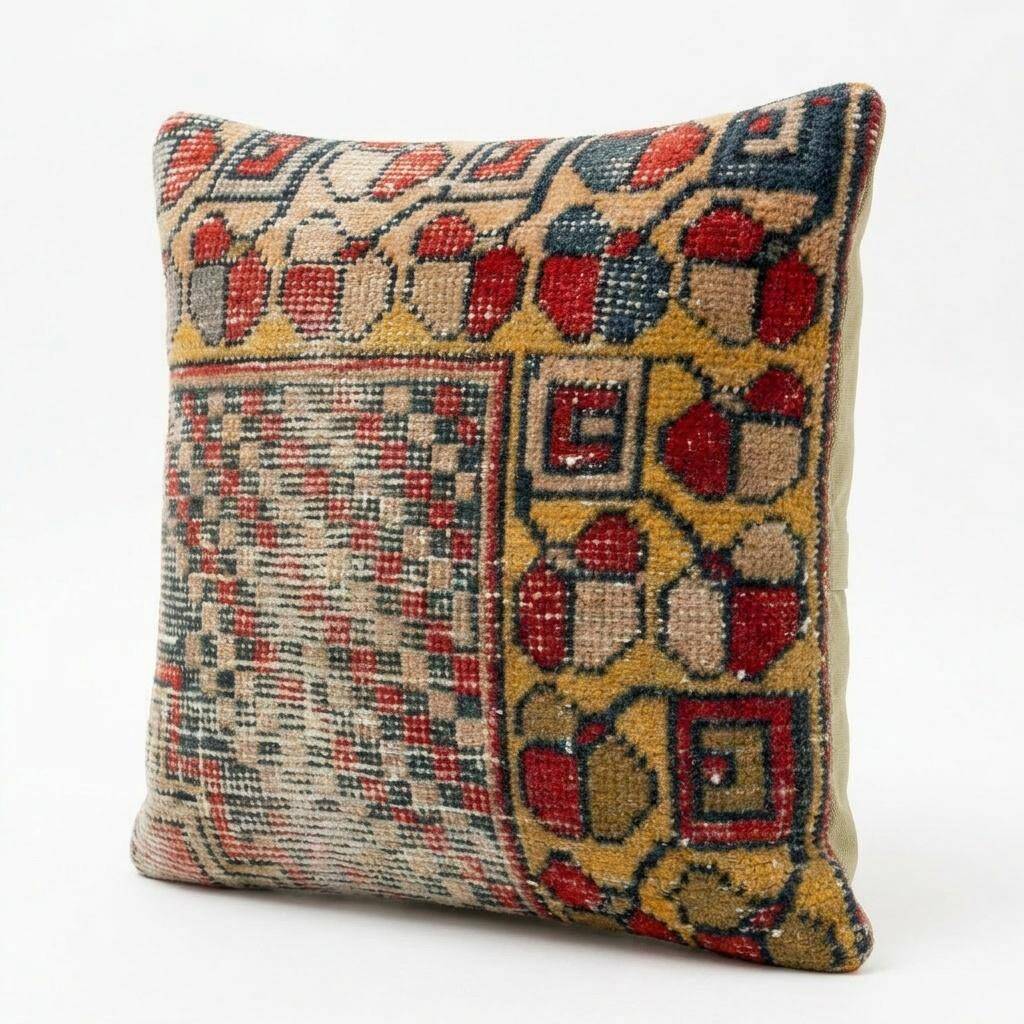Vintage kilim cushion cover 43x43 cm