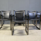 Vintage dining chairs by Arrben, 1980s