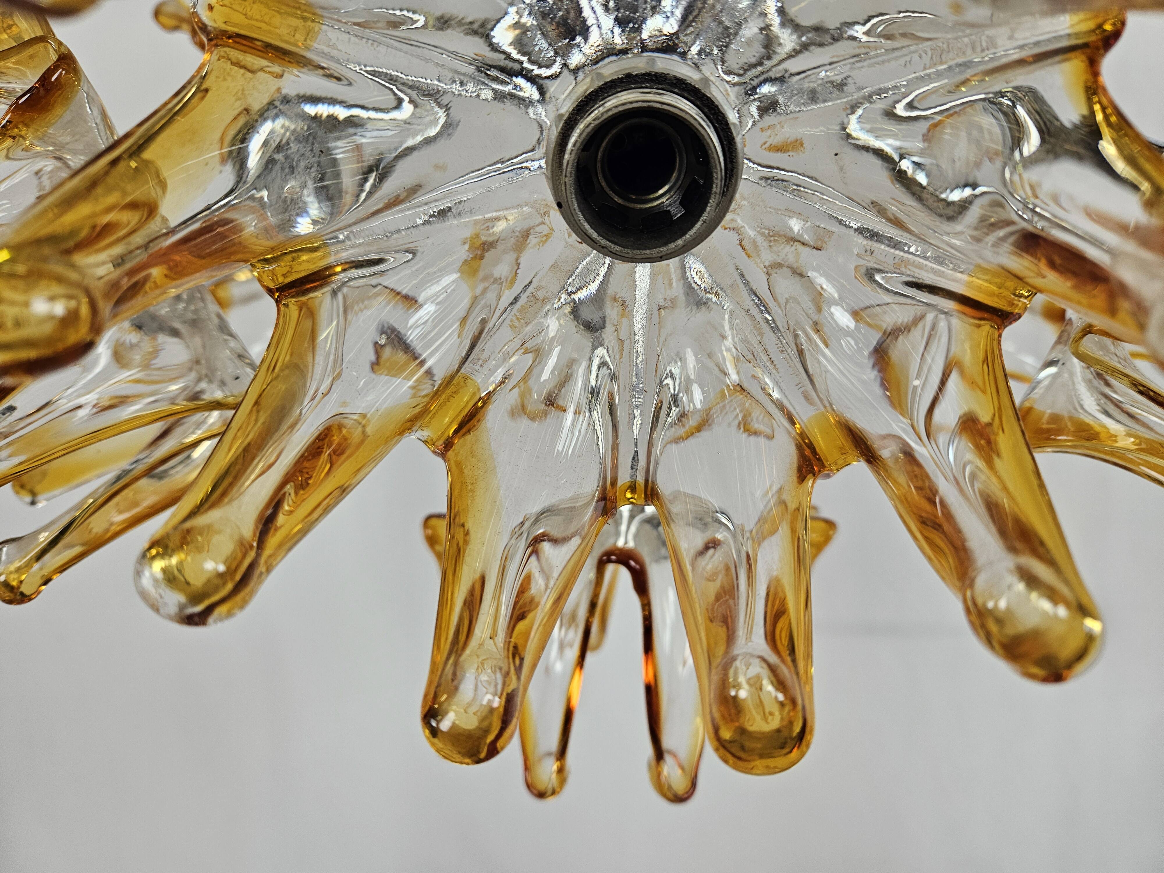 Sputnik chandelier with 14 ceiling lights