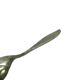 Sugar spoon, modernism, silver-plated brass, HEFRA, Poland, 1960s.