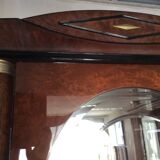 Window magnifier walnut