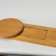 Folding wooden stool