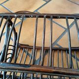 Porte revue rotin