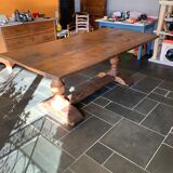 Table of the 18th solid oak monastery