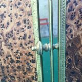 Triptych mirror with pediment around 1900 - 30,5 x 24,5 cm