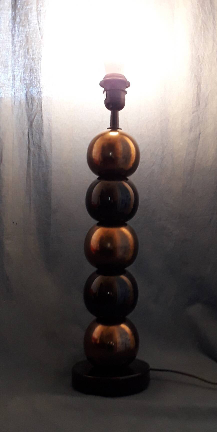Ceramic lamp base