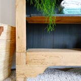 Library- croat in renovated old pitchpin