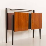 Italian vintage credenza in the style of Vittorio Dassi, 1950s