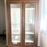 Old showcase bookcase - H216 cm