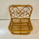 Étagère en bambou et rotin de style mid-century italien, années 1960