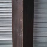 Authentic antique corner shelf unit in solid wood.