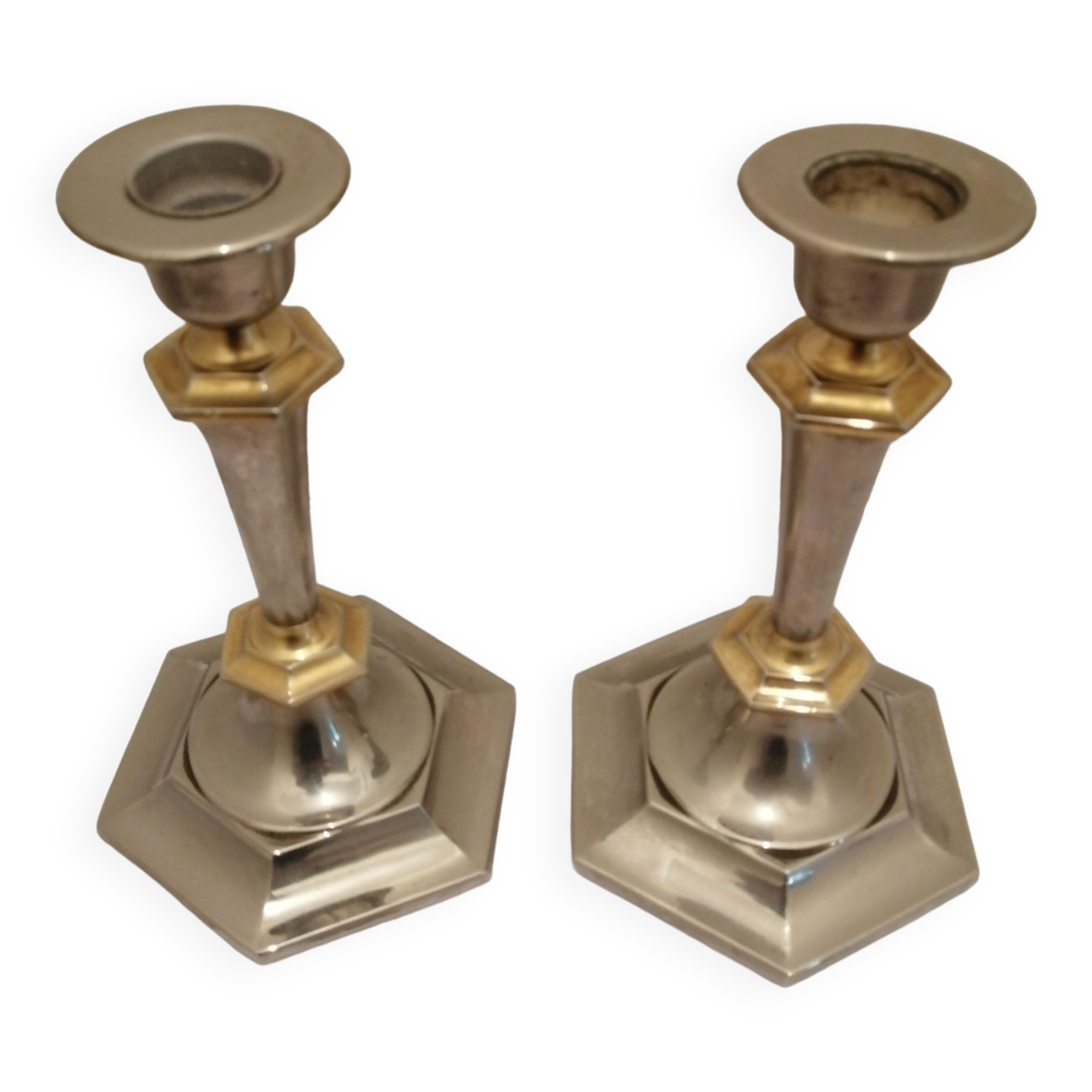 Bougeoirs art deco