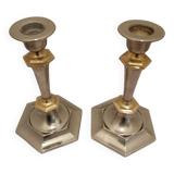 Art deco candle holders