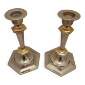 Art deco candle holders