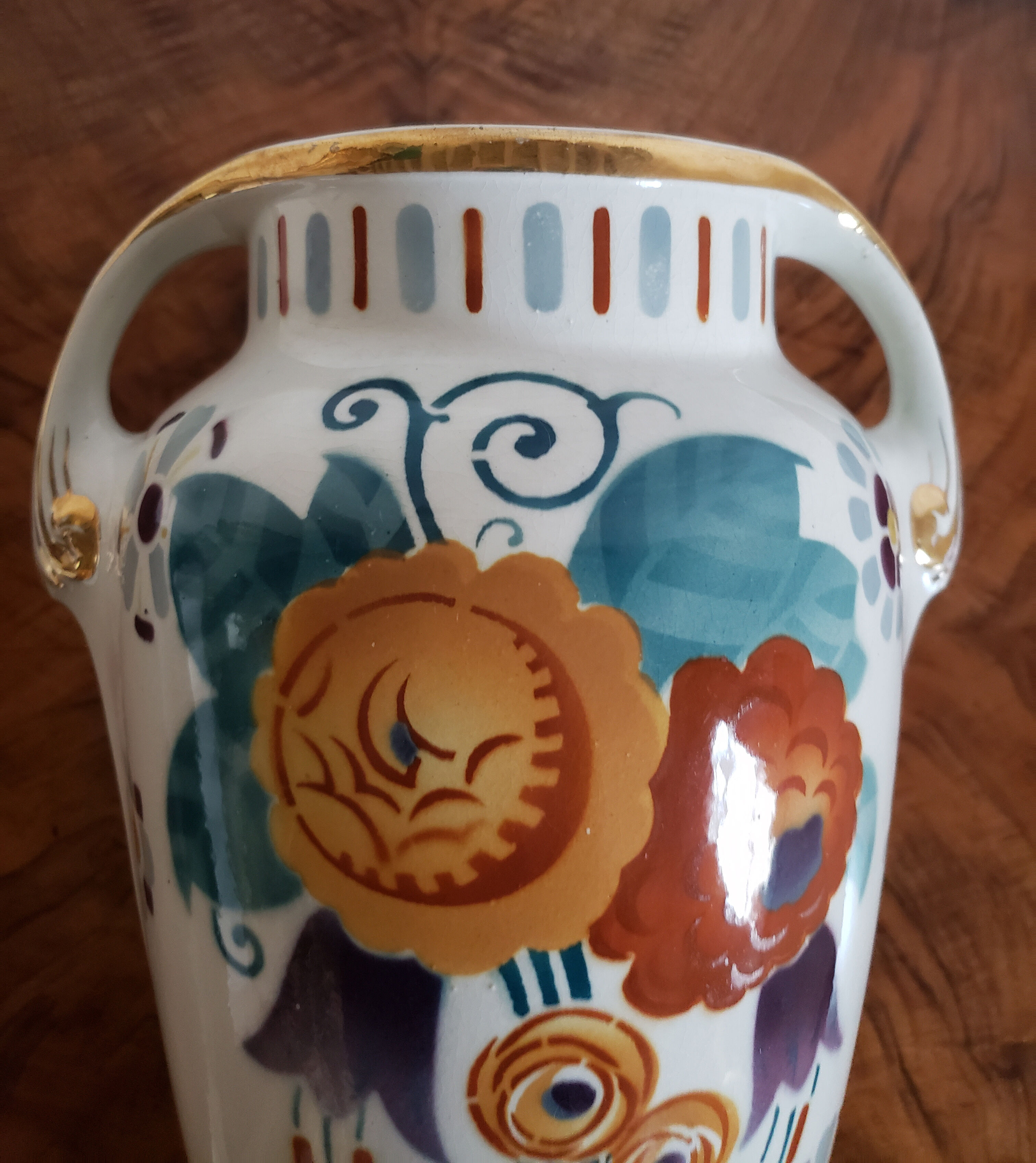 Lunéville art-deco vase