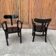 Art deco chairs by Lajos Kozma for Woodworking RT, 1920s