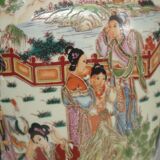 Hand-decorated Chinese Royal Satsuma Ceramic Vasa, 1960