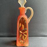 Enamelled carafe – In the style of FT Legras or Daum (E. Lachenal)
