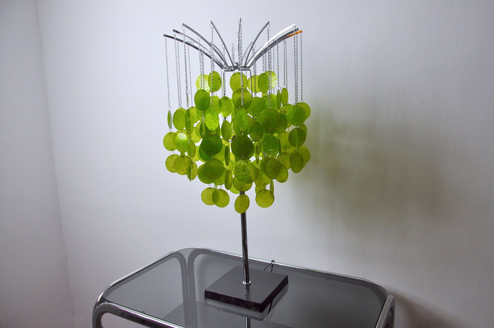 Table lamp in Nacres by Tarogo, Japan, 1980