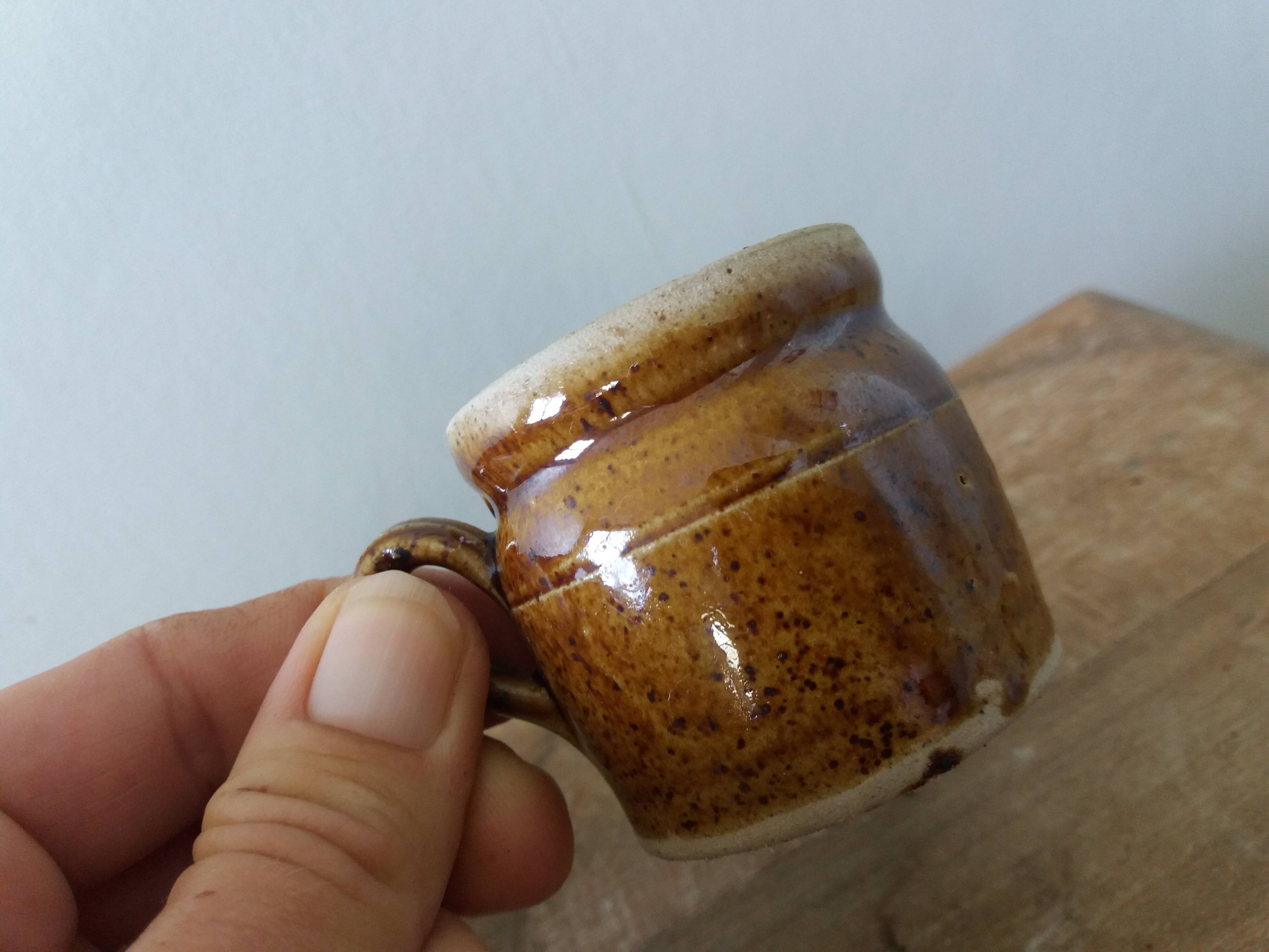 Miniatures en céramique, pot et pichet