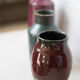 Vase en grès couleur sang de boeuf