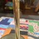 Relco Milan Italy table lamp with articulated brass arm by Gianfranco Frattini, 1970s