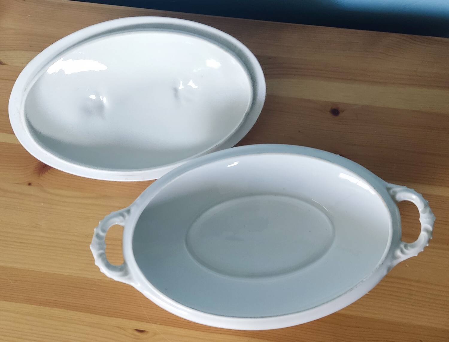 White porcelain soup tureen – Elite – Size L – French elegance