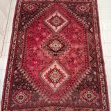 Handmade Persian Shiraz rug 292x220cm