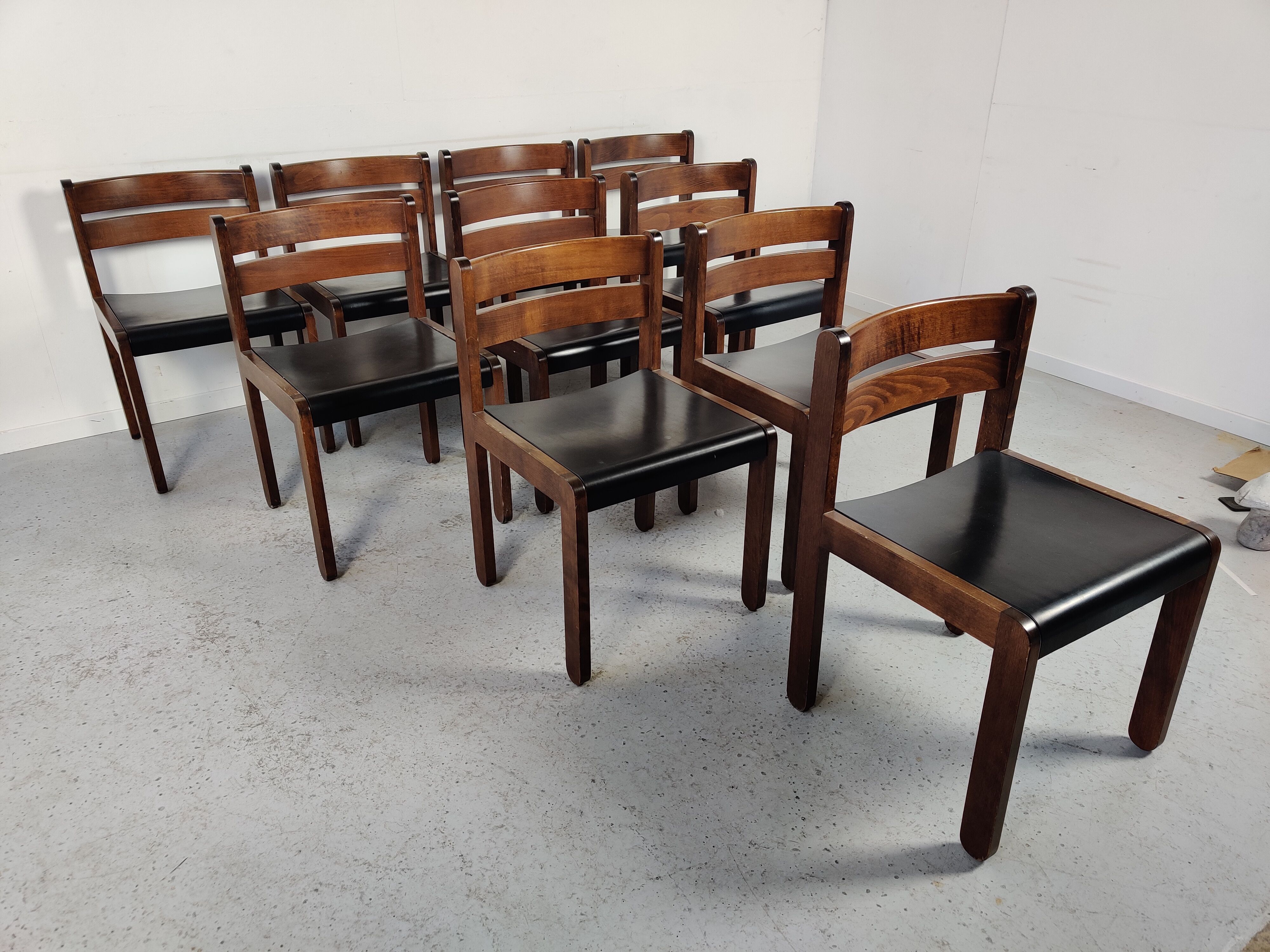 10 vintage chairs 70s/80s