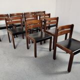 10 vintage chairs 70s/80s