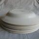 Lot of 6 hollow plates earthenware Creil Montereau décor Marie Louise