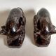 Pair of bookends 1960s Stylised Bull