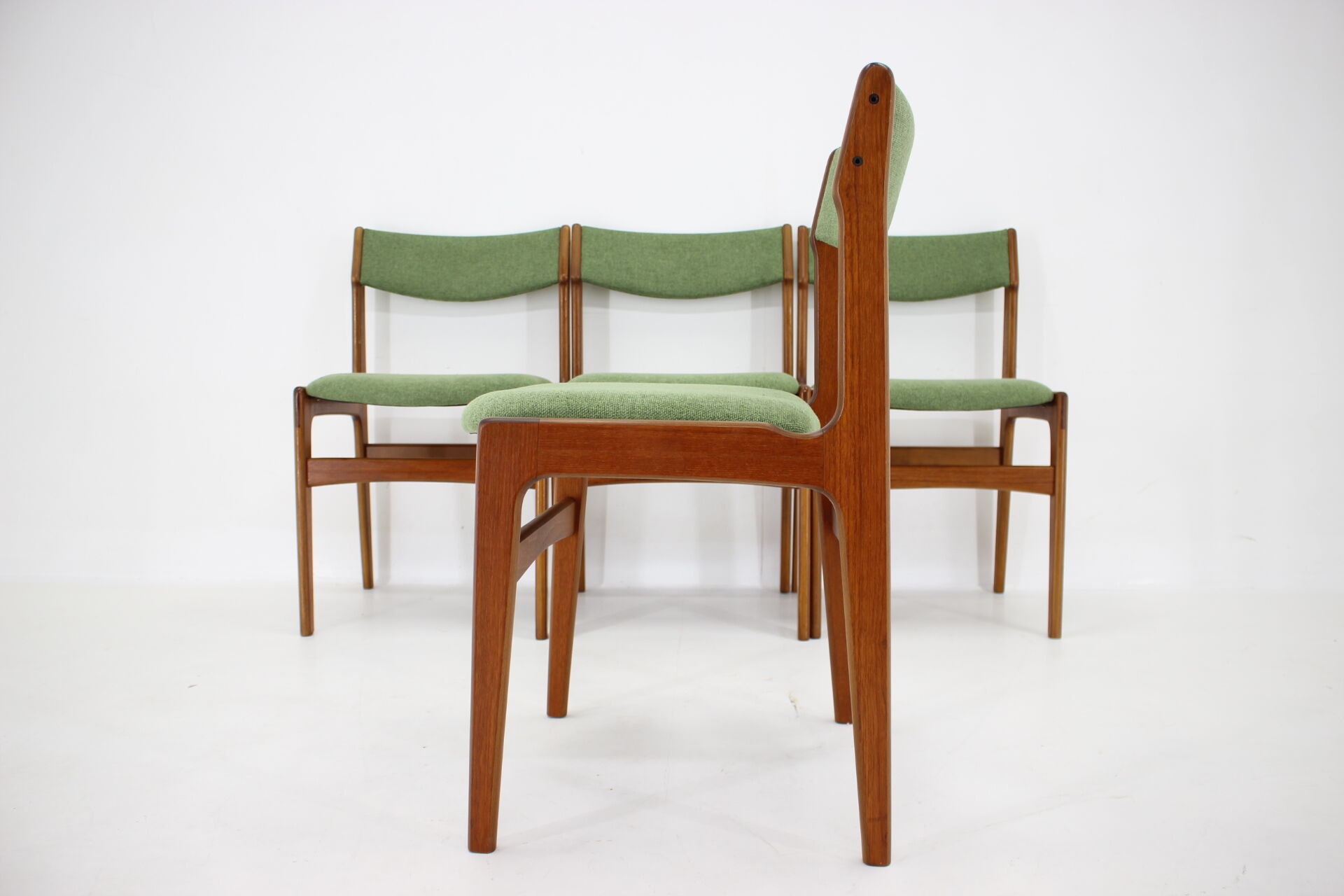 1960s Danish Teak Dining Chairs, Set of 4