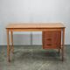 Sven Aage Madsen Teak Vanity Desk with Mirror, Denmark, 1960s