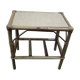 Table d'appoint en bambou vintage