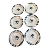 Badonviller Paradis dessert plates