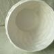 Cache pot en faience effet nacre vintage