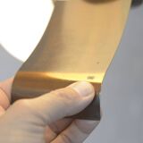 Vintage Pendant Light Yugoslavia 1970 Hanging Lamp Brutalist Copper Sputnik