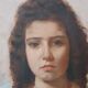 Oil on canvas female portrait 1898 - Maurizio Barricelli (Benevento, 1874 – Rome, 1931)
