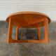 Vintage round teak coffee table by Niels Bach for Randers Møbelfabrik, 1960s