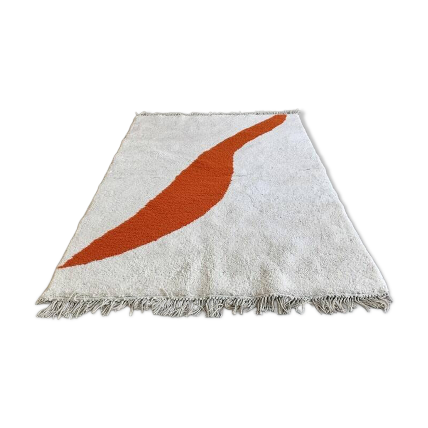 Traditional handmade Berber carpet 250cmx150cm