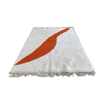 Traditional handmade Berber carpet 250cmx150cm