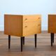 Pair of vintage bedside tables 1960
