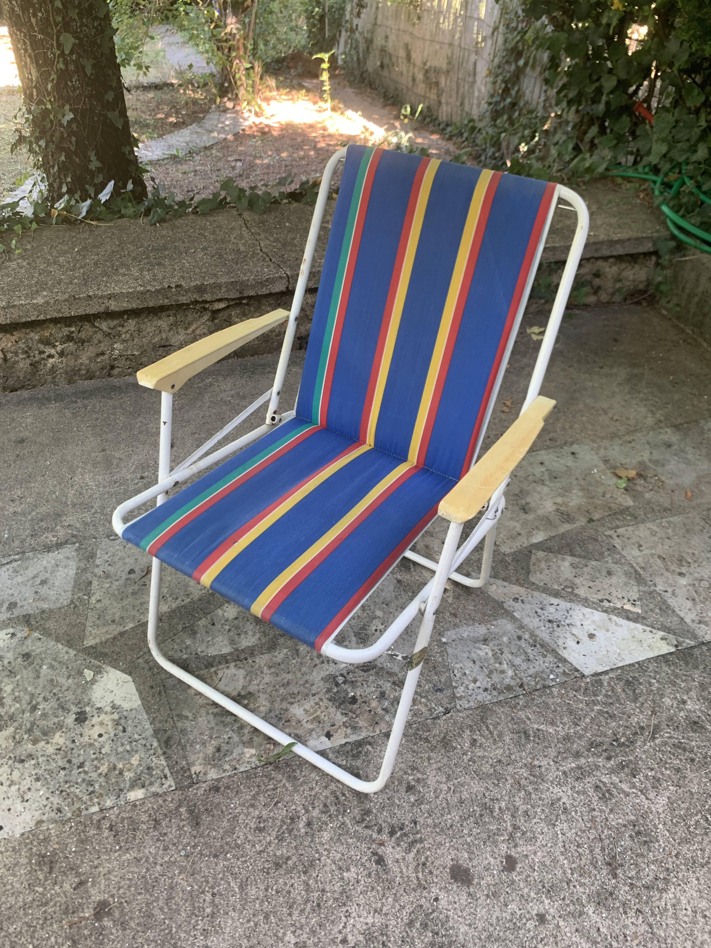 Chaise Pliante Camping Qeedo Johnny Relax - Avec Repose-Pieds Et Porte-Gobelet