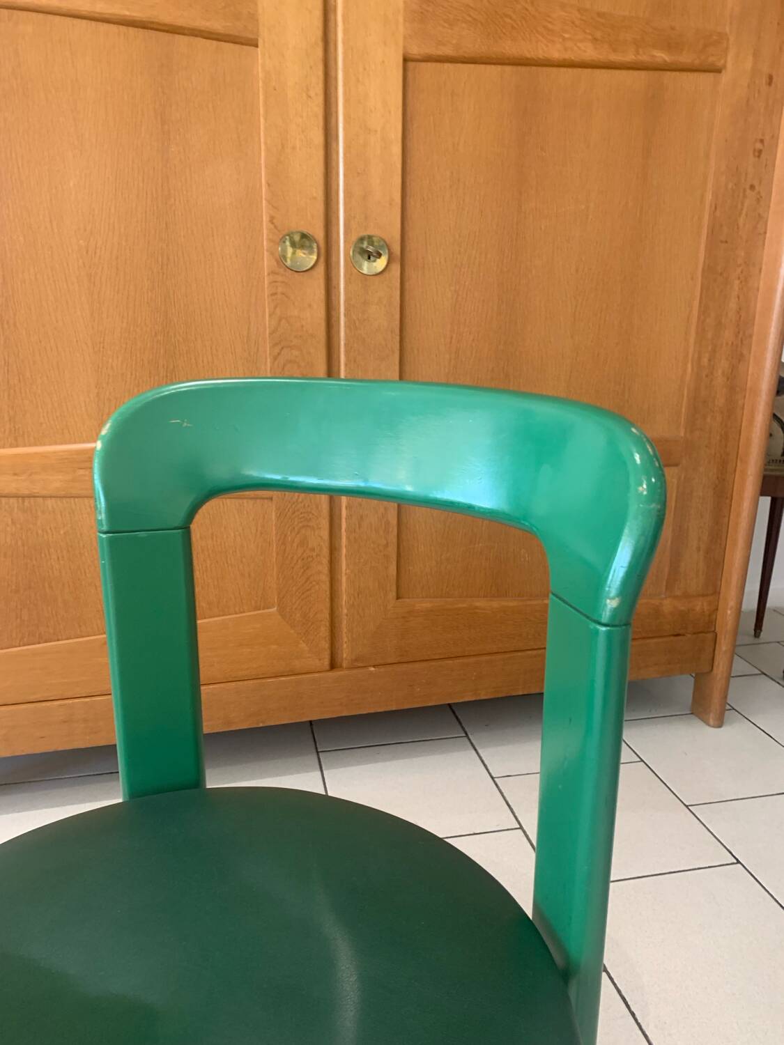 Bruno Rey Vintage Green Chair (4)